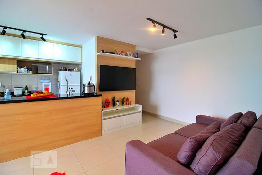 Sala de apartamento à venda com 2 quartos, 83m² em Parque Bandeirante, Santo André