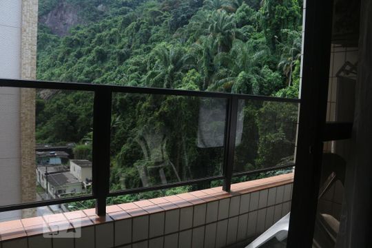 Sacada de apartamento para alugar com 1 quarto, 55m² em Itararé, São Vicente