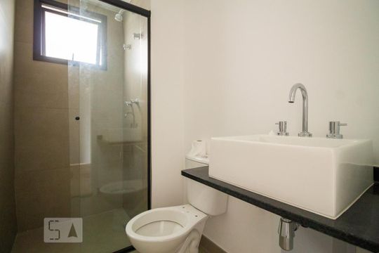 Banheiro da Suíte 1 de apartamento à venda com 2 quartos, 60m² em Vila Dom Pedro I, São Paulo