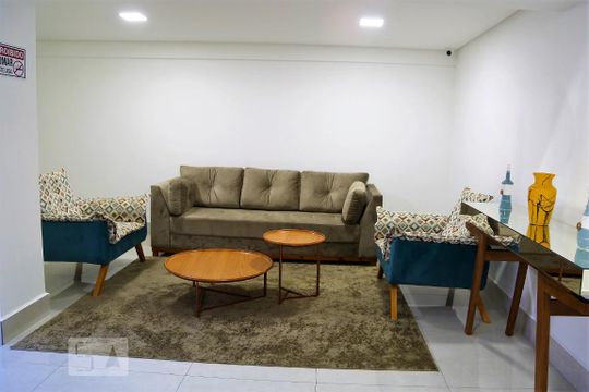Hall de Entrada de apartamento para alugar com 2 quartos, 103m² em Caiçara, Praia Grande