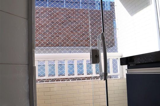 Área de Serviço de apartamento para alugar com 2 quartos, 103m² em Caiçara, Praia Grande