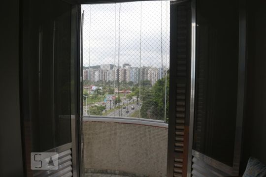 Varanda da Sala de apartamento para alugar com 1 quarto, 35m² em Itararé, São Vicente