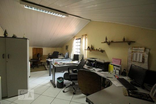 Mezanino - Escritório de casa para alugar com 4 quartos, 280m² em Vila Arcádia, São Paulo