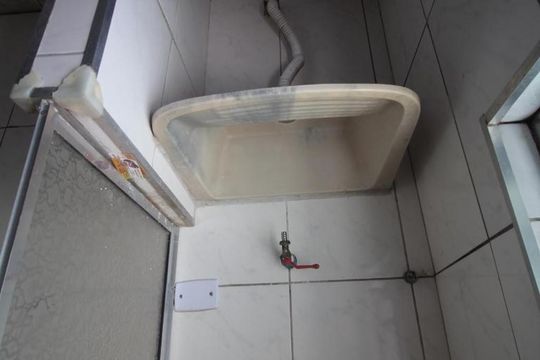 Detalhe da area de serviço de apartamento à venda com 2 quartos, 44m² em São Miguel Paulista, São Paulo