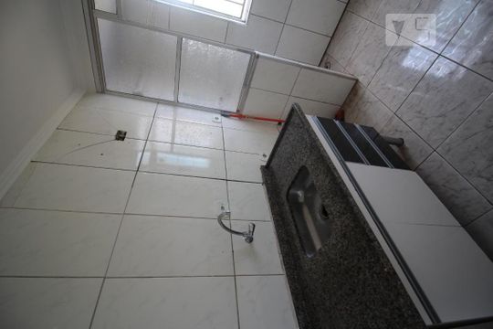 Cozinha de apartamento à venda com 2 quartos, 44m² em São Miguel Paulista, São Paulo