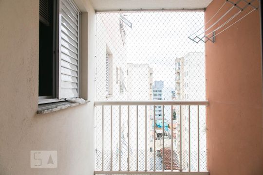 Varanda da Sala de apartamento para alugar com 2 quartos, 48m² em Vila Curuçá, São Paulo
