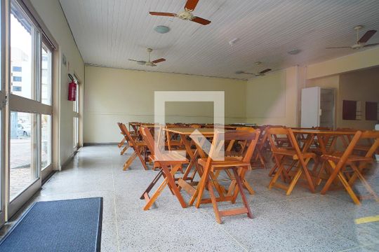 Área comum - Salão de festas de apartamento à venda com 2 quartos, 63m² em Sarandi, Porto Alegre