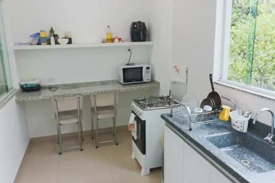 Cozinha Kitnet de kitnet/studio para alugar com 1 quarto, 20m² em Vila Butantã, São Paulo
