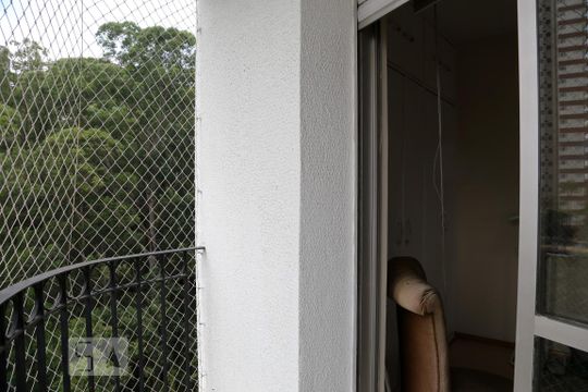 Varanda da Suíte de apartamento à venda com 3 quartos, 130m² em Vila Andrade, São Paulo