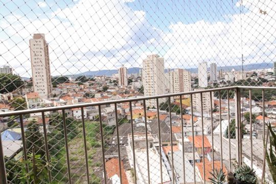 Varanda da Sala de apartamento à venda com 3 quartos, 65m² em Freguesia do Ó, São Paulo