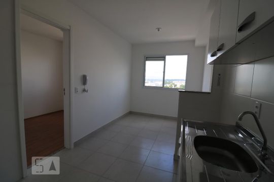 Sala/Cozinha de apartamento à venda com 1 quarto, 35m² em Jardim Planalto, São Paulo