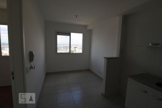 Sala/Cozinha de apartamento à venda com 1 quarto, 35m² em Jardim Planalto, São Paulo
