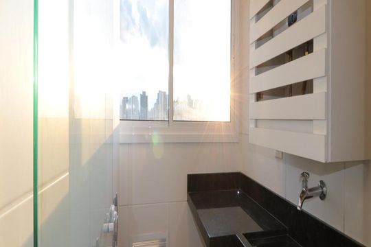 Area de serviço  de apartamento à venda com 2 quartos, 50m² em Tatuapé, São Paulo
