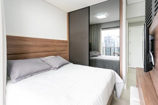 Quarto de apartamento para alugar com 1 quarto, 36m² em Pinheiros, São Paulo