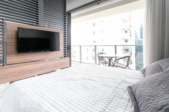 Quarto de apartamento para alugar com 1 quarto, 36m² em Pinheiros, São Paulo