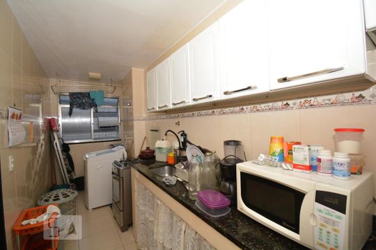 Cozinha e Área de Serviço de apartamento à venda com 3 quartos, 94m² em Engenho de Dentro, Rio de Janeiro