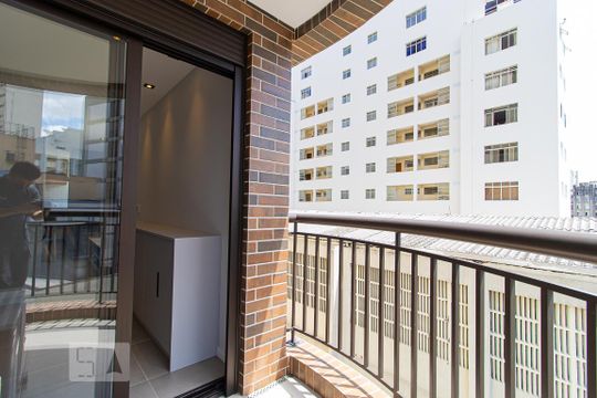 Sacada de apartamento para alugar com 1 quarto, 46m² em Santa Cecilia, São Paulo