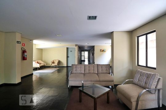 Área comum de apartamento à venda com 2 quartos, 68m² em Vila Homero Thon, Santo André