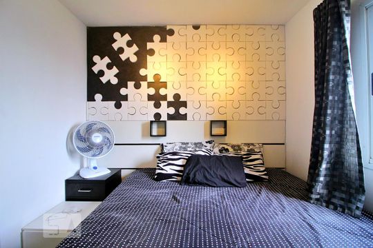 Quarto Suíte de apartamento à venda com 2 quartos, 73m² em Vila Helena, Santo André