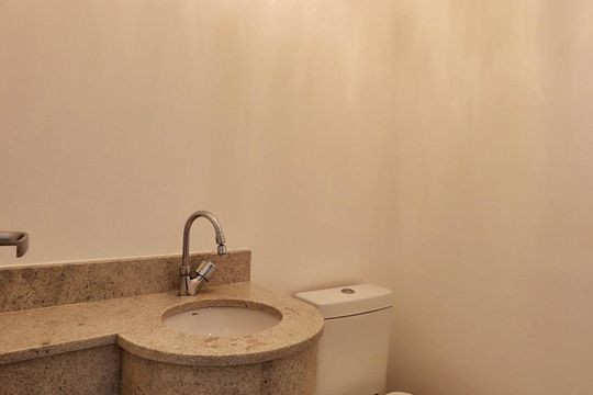 Lavabo de apartamento à venda com 3 quartos, 135m² em Vila Gilda, Santo André