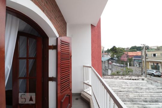 Sacada da Suite 1 de casa para alugar com 3 quartos, 240m² em Vila Carrão, São Paulo