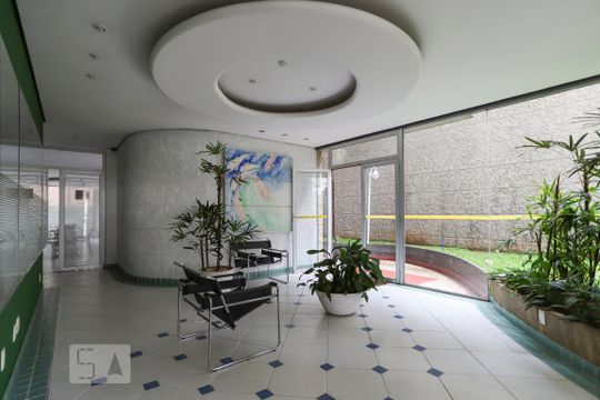 Hall Social de apartamento à venda com 1 quarto, 42m² em Bela Vista, São Paulo