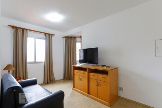 Sala de apartamento à venda com 1 quarto, 42m² em Bela Vista, São Paulo