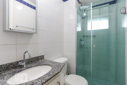Banheiro de apartamento à venda com 1 quarto, 42m² em Bela Vista, São Paulo