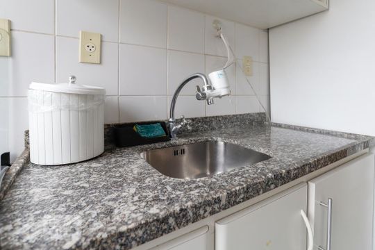 Pia de apartamento à venda com 1 quarto, 42m² em Bela Vista, São Paulo