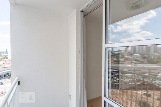 Varanda da Sala de apartamento para alugar com 2 quartos, 45m² em Quinta da Paineira, São Paulo