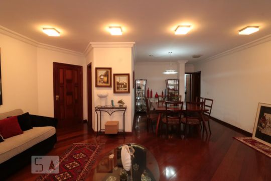 Sala de apartamento à venda com 4 quartos, 185m² em Vila Regente Feijó, São Paulo