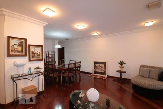 Sala de apartamento à venda com 4 quartos, 185m² em Vila Regente Feijó, São Paulo
