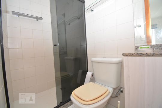 Banheiro da Suíte de apartamento à venda com 2 quartos, 62m² em Engenho Novo, Rio de Janeiro