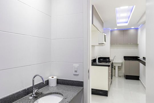 Banheiro de apartamento à venda com 2 quartos, 36m² em Cambuci, São Paulo