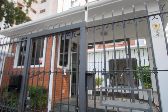 Fachada de apartamento à venda com 3 quartos, 110m² em Brooklin Paulista, São Paulo