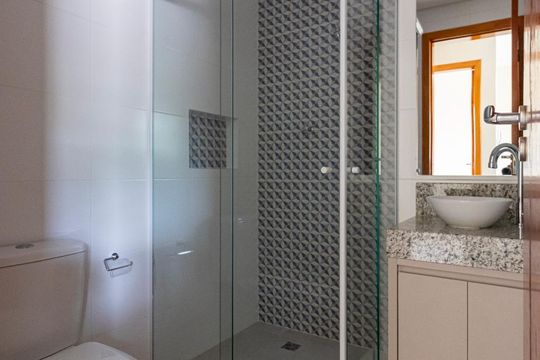 Banheiro de apartamento para alugar com 2 quartos, 40m² em Vila Marte, São Paulo