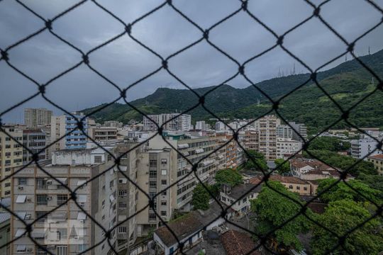 Varanda Vista de apartamento à venda com 3 quartos, 120m² em Tijuca, Rio de Janeiro