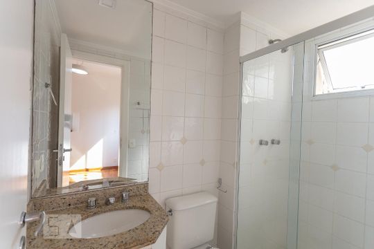Banheiro Suíte de apartamento para alugar com 3 quartos, 87m² em Vl Pompeia, São Paulo