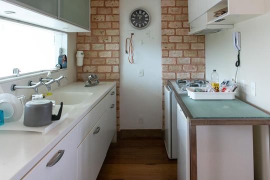 Cozinha de apartamento à venda com 1 quarto, 160m² em Recreio dos Bandeirantes, Rio de Janeiro