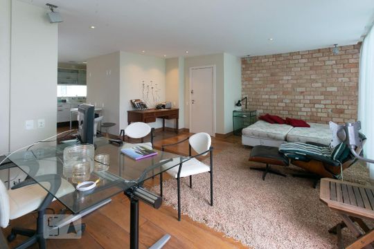Sala de apartamento à venda com 1 quarto, 160m² em Recreio dos Bandeirantes, Rio de Janeiro