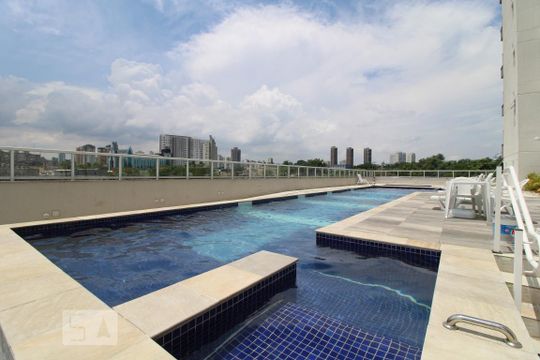 Piscina de apartamento para alugar com 2 quartos, 53m² em Jardim Novo Santo Amaro, São Paulo