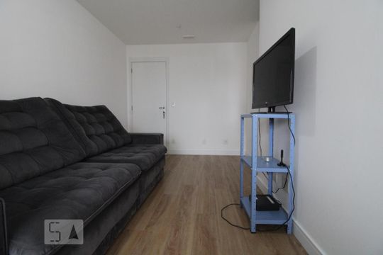 Sala de apartamento para alugar com 2 quartos, 53m² em Jardim Novo Santo Amaro, São Paulo