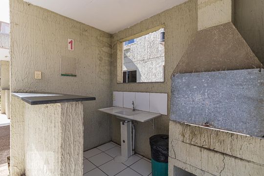 Área comum - Churrasqueira de apartamento à venda com 2 quartos, 65m² em Protásio Alves, Porto Alegre