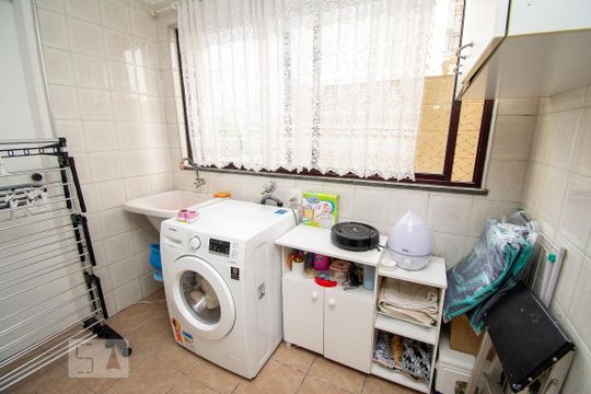 Área de Serviço de apartamento à venda com 3 quartos, 84m² em Chácara São Luis, Guarulhos