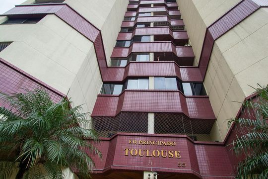 Fachada do bloco de apartamento à venda com 3 quartos, 84m² em Chácara São Luis, Guarulhos