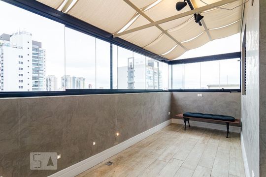 Varanda Gourmet de apartamento para alugar com 1 quarto, 56m² em Vila Mascote, São Paulo