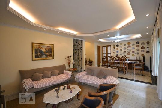 Sala de casa à venda com 5 quartos, 345m² em São Salvador, São Paulo