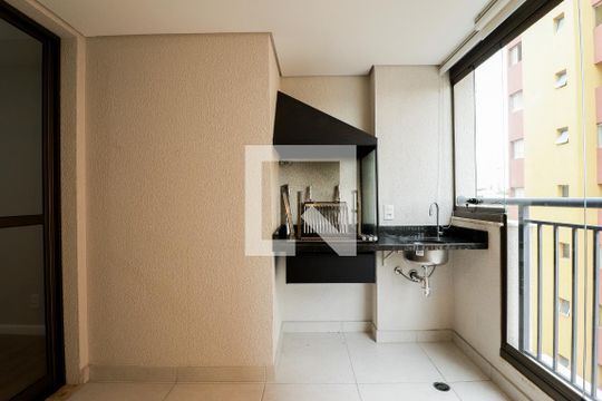 Varanda Gourmet de apartamento à venda com 2 quartos, 64m² em Jardim Paraíso, São Paulo