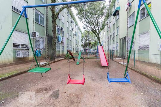 Área Comum - Playground de apartamento à venda com 2 quartos, 60m² em Vila Nova, Porto Alegre