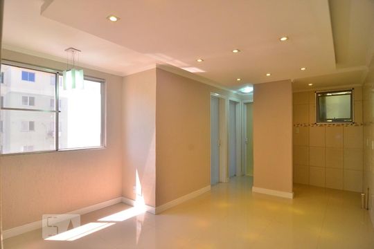Sala de apartamento para alugar com 2 quartos, 50m² em Mato Grande, Canoas